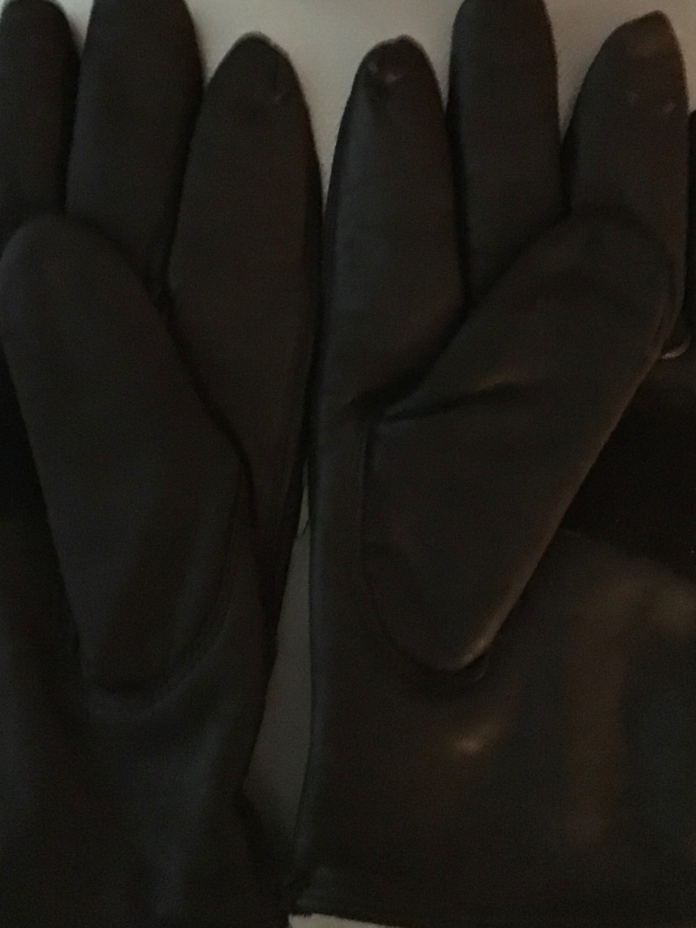 Goodfellow Men's Dark Brown Leather Gloves Sz M/L
